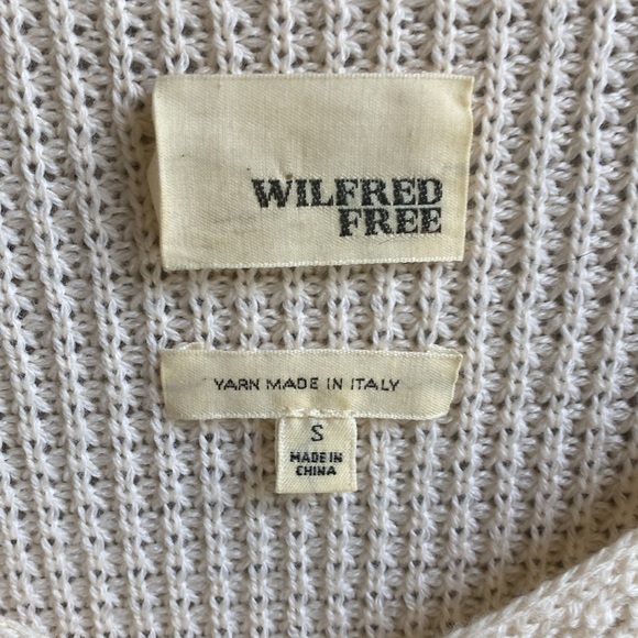 Wilfred Free Vneck Knit Sweater 100% wool - Picture 2 of 11